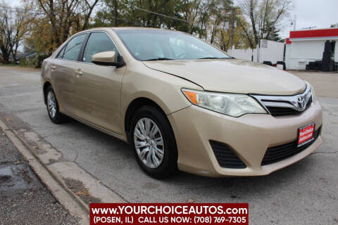 2012 Toyota Camry for sale at Your Choice Autos in Posen IL