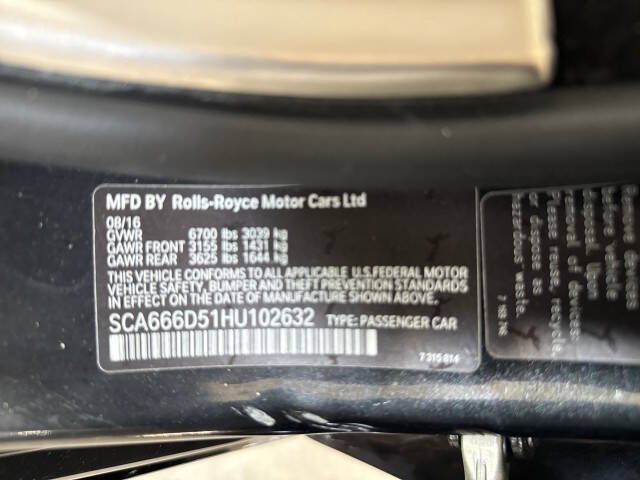 2017 Rolls-Royce Dawn