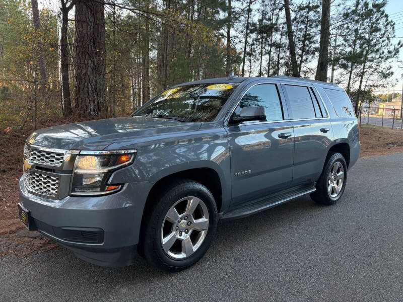 2015 Chevrolet Tahoe for sale at TRIPLE C AUTOMOTIVE in Anderson SC