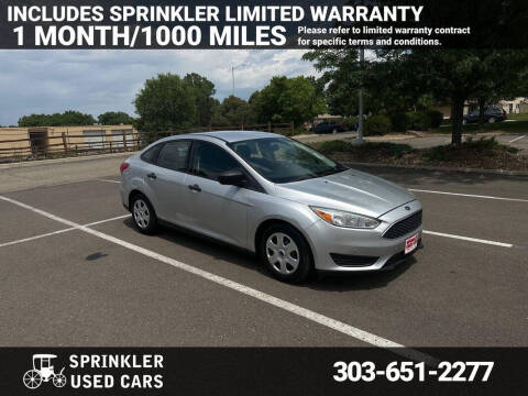 2016 Ford Focus for sale at Sprinkler Used Cars in Longmont CO