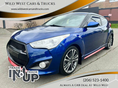 2016 Hyundai Veloster for sale at Wild West Cars & Trucks in Seattle WA