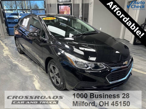 2018 Chevrolet Cruze for sale at Crossroads Car and Truck - Crossroads Car & Truck - Mulberry in Milford OH