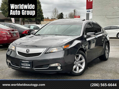 2012 Acura TL for sale at Worldwide Auto Group in Auburn WA