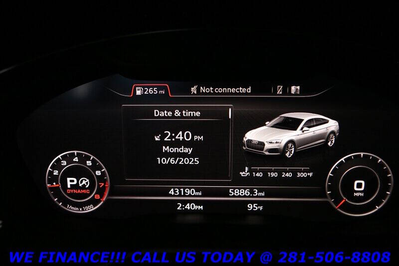 2018 Audi A5 Sportback 2.0T quattro Premium Plus