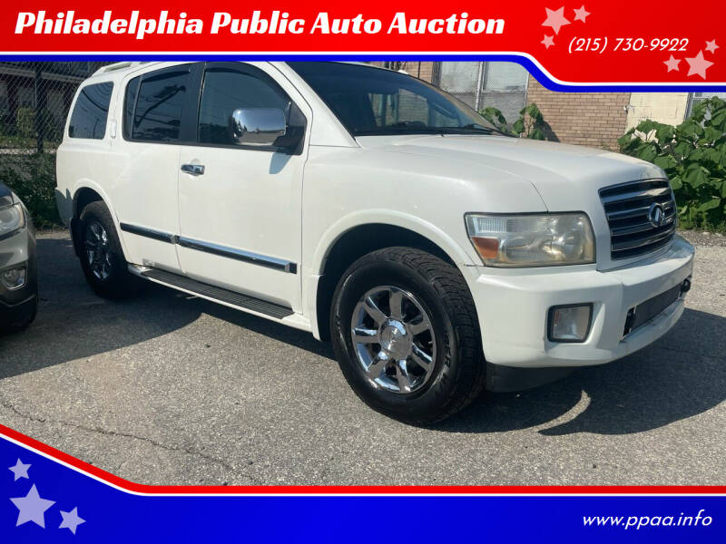 2006 Infiniti QX56 for sale at Philadelphia Public Auto Auction in Philadelphia PA