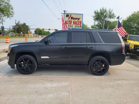 2015 Cadillac Escalade for sale at R Tony Auto Sales in Clinton Township MI