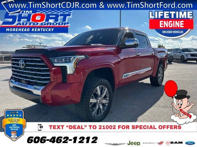 2022 Toyota Tundra for sale at Tim Short Chrysler Dodge Jeep RAM Ford of Morehead in Morehead KY