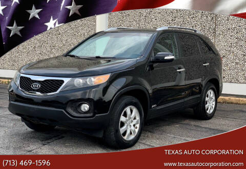 2011 Kia Sorento for sale at Texas Auto Corporation in Houston TX