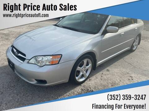 2007 Subaru Legacy for sale at Right Price Auto Sales in Waldo FL