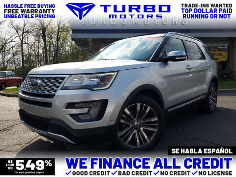 2016 Ford Explorer Platinum