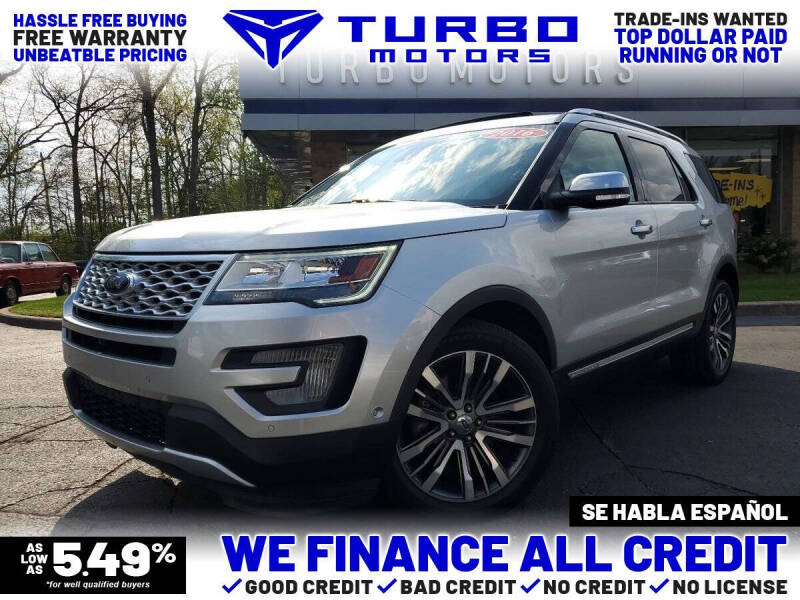 2016 Ford Explorer Platinum