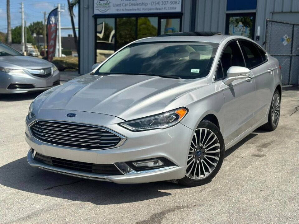 2017 Ford Fusion for sale at Valdez Auto Dealers in Pompano Beach, FL