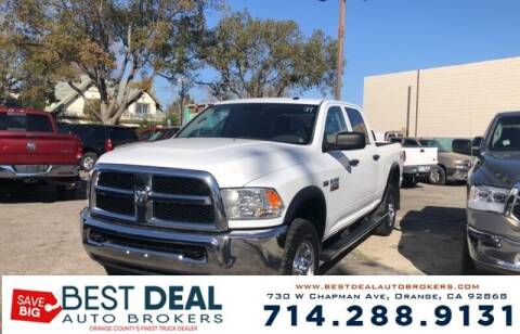 2017 RAM 2500 for sale at Best Deal Auto Brokers in Orange CA