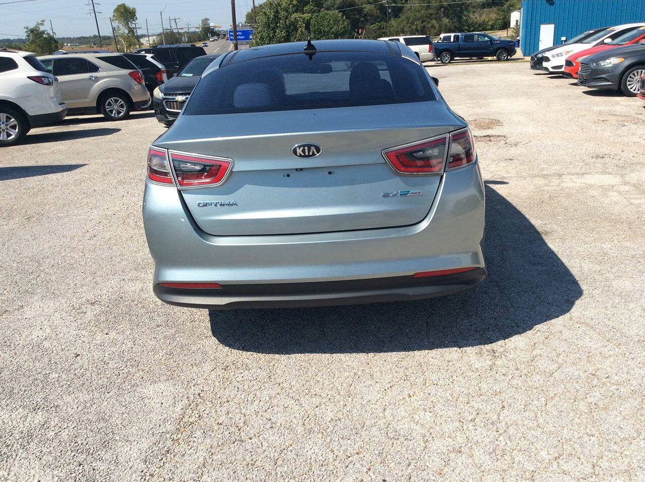 2014 Kia Optima Hybrid for sale at SPRINGTIME MOTORS in Huntsville, TX