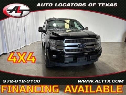 2018 Ford F-150 for sale at AUTO LOCATORS OF TEXAS in Plano TX