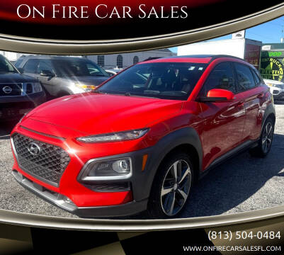 2019 Hyundai Kona for sale at On Fire Car Sales in Tampa FL