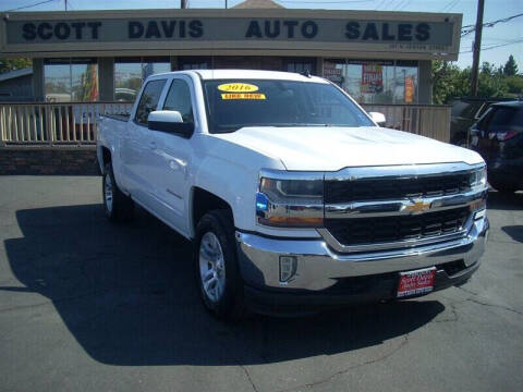 2016 Chevrolet Silverado 1500 for sale at Scott Davis Auto Sales in Turlock CA