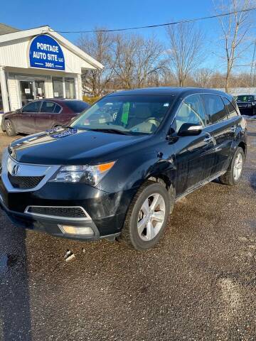 2011 Acura MDX for sale at Auto Site Inc in Ravenna OH