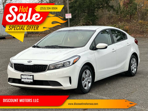 2018 Kia Forte for sale at DISCOUNT MOTORS LLC in Federal Way WA