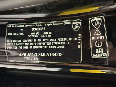 2021 Lamborghini Urus