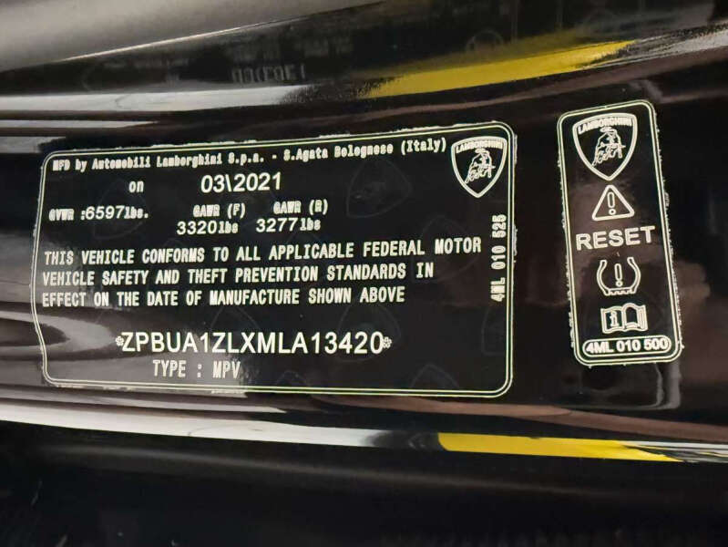 2021 Lamborghini Urus