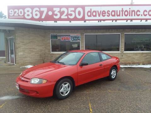 2004 Chevrolet Cavalier for sale at Dave's Auto Sales & Service in Weyauwega WI