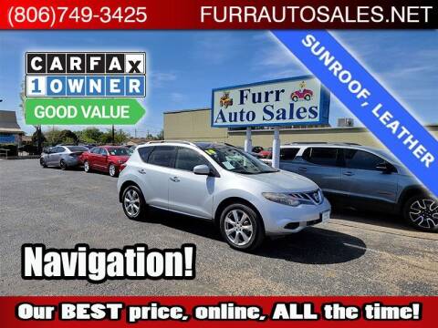 2014 Nissan Murano for sale at FURR AUTO SALES in Lubbock TX