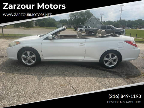 2006 Toyota Camry Solara for sale at Zarzour Motors in Chesterland OH