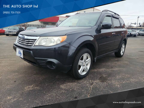 2010 Subaru Forester for sale at THE AUTO SHOP ltd in Appleton WI