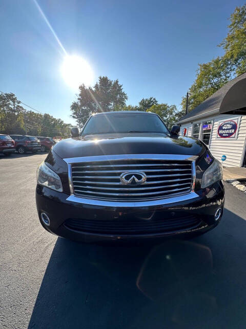 2014 INFINITI QX80 for sale at Hoosier Motors in Westfield, IN