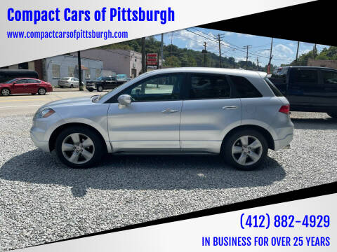 2007 Acura RDX for sale at Compact Cars of Pittsburgh in Pittsburgh PA