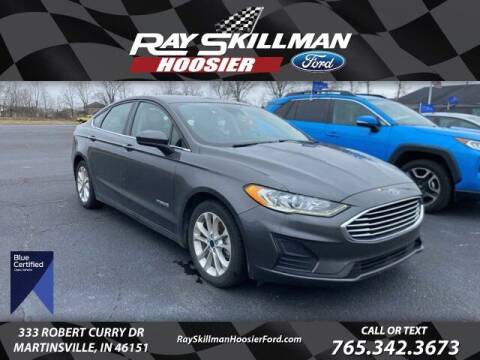 2019 Ford Fusion Hybrid for sale at Ray Skillman Hoosier Ford in Martinsville IN