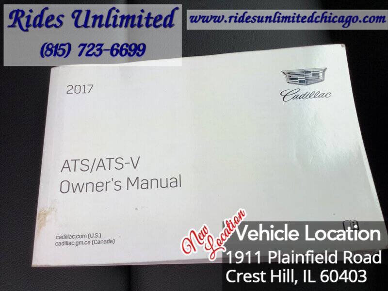 2017 Cadillac ATS 2.0T