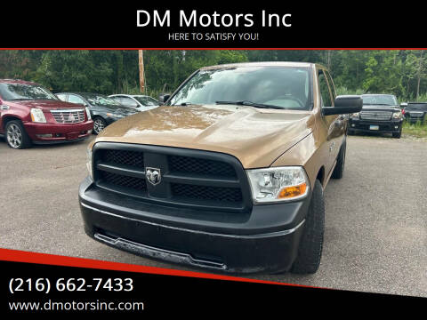 2012 RAM 1500 for sale at DM Motors Inc in Maple Heights OH