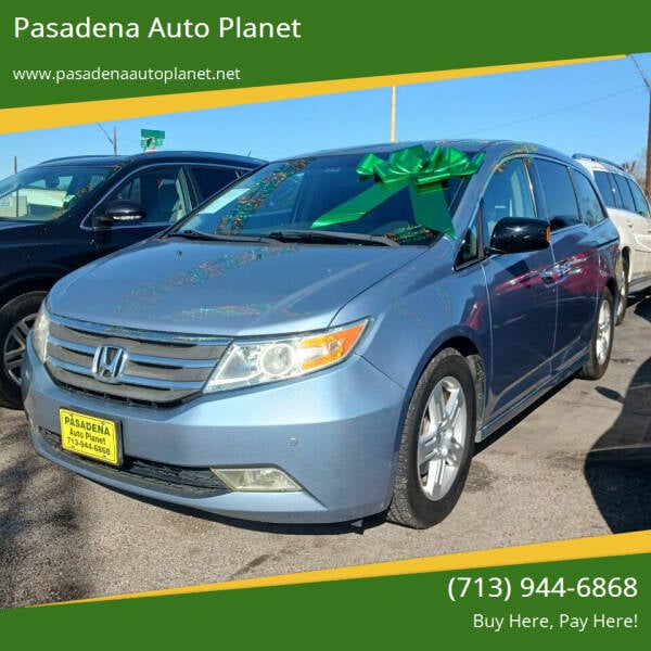 2012 Honda Odyssey for sale at Pasadena Auto Planet in Houston TX