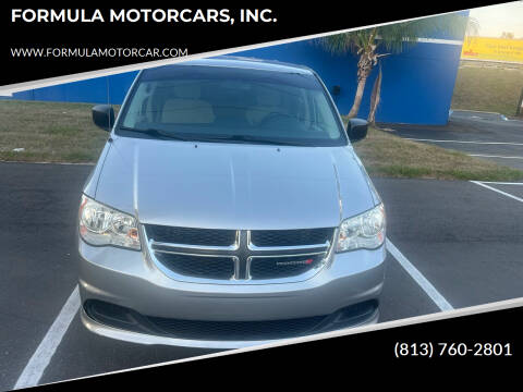 2017 Dodge Grand Caravan for sale at FORMULA MOTORCARS, INC. in Tampa FL