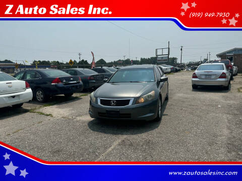 2010 Honda Accord for sale at Z Auto Sales Inc. in Rocky Mount NC