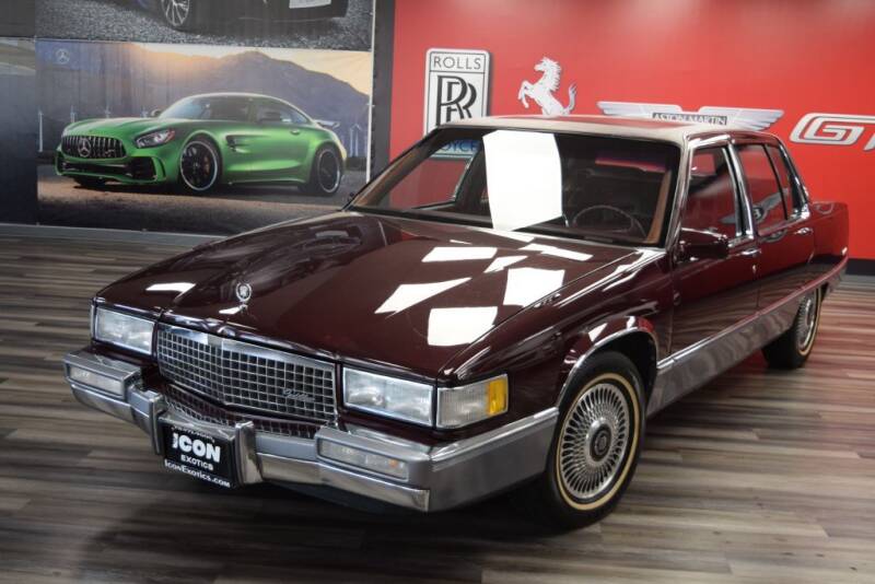 1990 Cadillac Fleetwood for sale at Icon Exotics in Houston TX