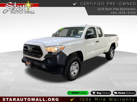 2017 Toyota Tacoma for sale at STAR AUTO MALL 512 in Bethlehem PA