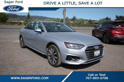 2021 Audi A4 for sale at Sager Ford in Saint Helena CA