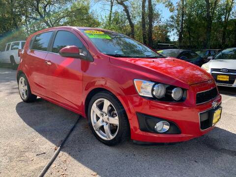 2012 Chevrolet Sonic for sale at AUTO LATINOS CAR in Houston TX