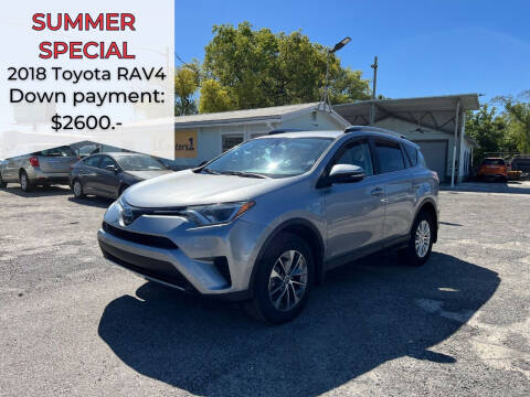 2018 Toyota RAV4 Hybrid for sale at LC Motors 1 Inc. in Orlando FL