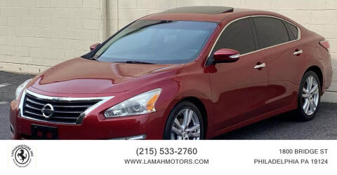 2015 Nissan Altima for sale at LAMAH MOTORS INC in Philadelphia PA