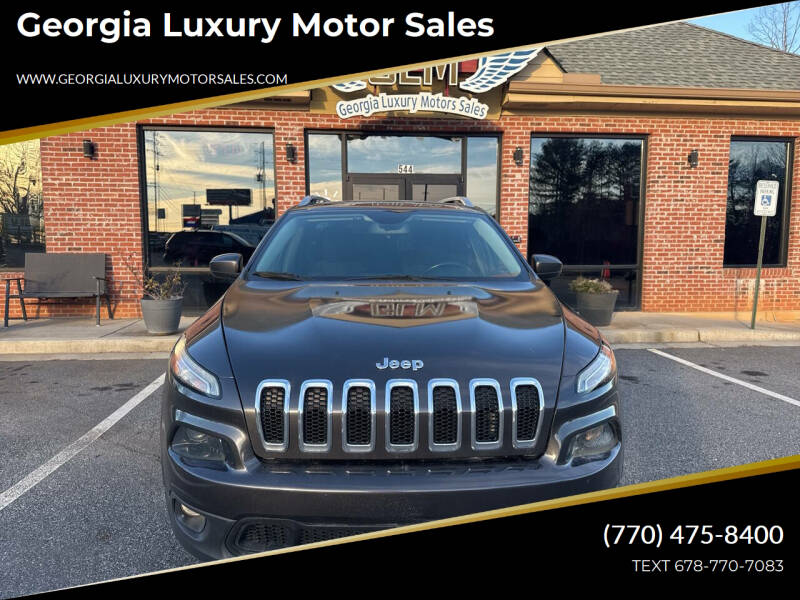 2015 Jeep Cherokee for sale at Georgia Luxury Motor Sales in Cumming GA