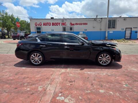 2021 Infiniti Q50 for sale at GG Quality Auto in Hialeah FL