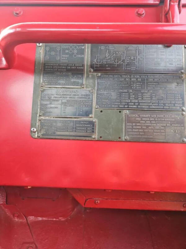 1952 Willys Jeep Willys M38