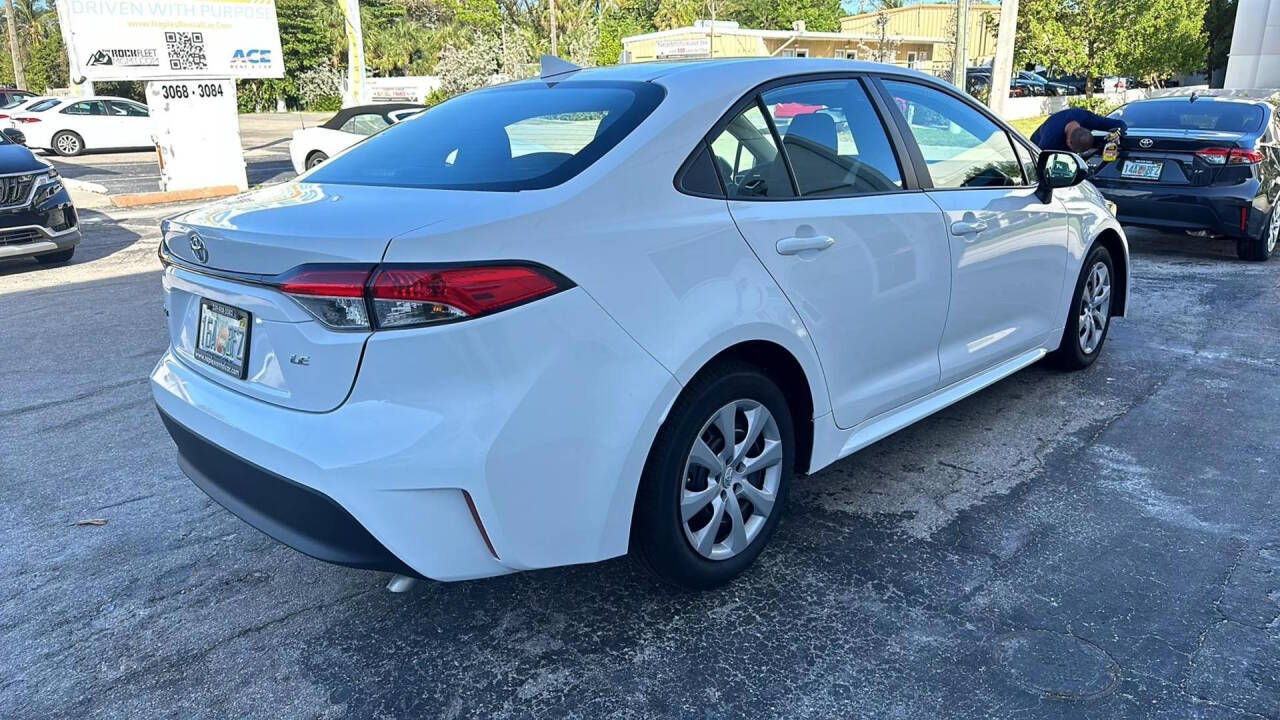 2024 Toyota Corolla for sale at The Rock Fleet MGMT LLC in Naples, FL