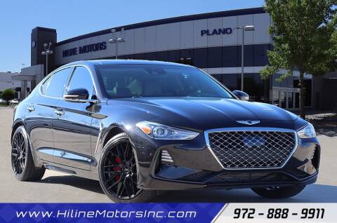2019 Genesis G70 for sale at HILINE MOTORS in Plano TX