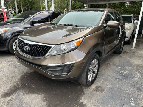 2015 Kia Sportage for sale at America Auto Wholesale Inc in Miami FL