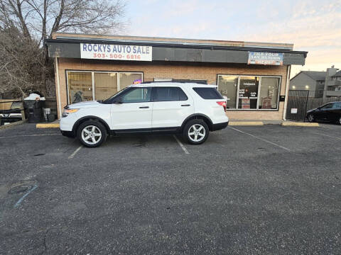 2014 Ford Explorer for sale at Rockys Auto Sale LLC in Denver CO